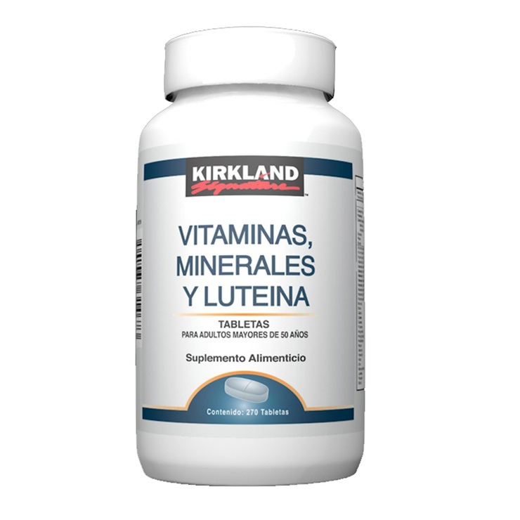 Kirkland Signature Multi-vitamínico para Adultos +50 años 270 tabletas