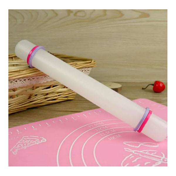 Aleissi Rodillo Palote Nivelador para Reposteria Pastel Fondant de 23cm