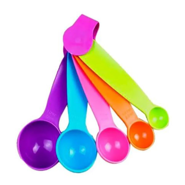 Aleissi 5pz Cuchara Medidora para Pastel, Repostería, Fondant, Cocina