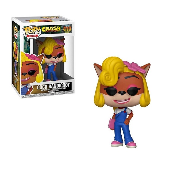 Funko Pop Figura Acción Crash Bandicot Coco 419