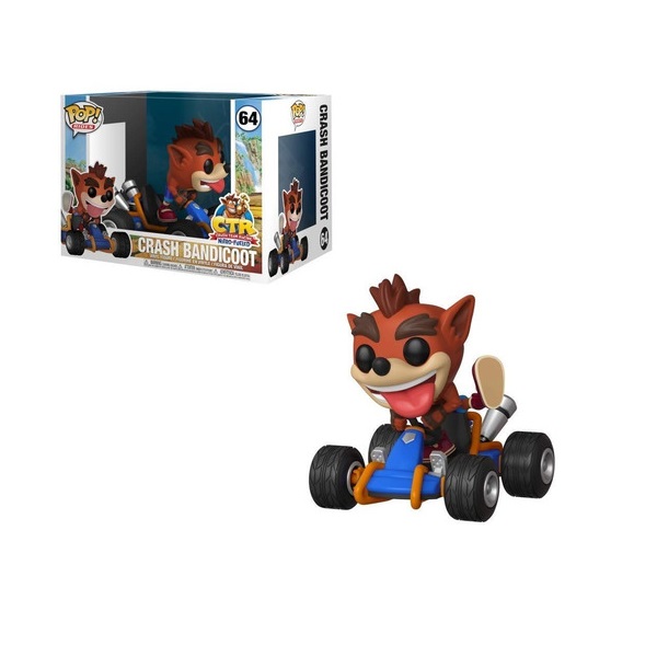 Funko Pop Figura Acción Crash Bandicot 64