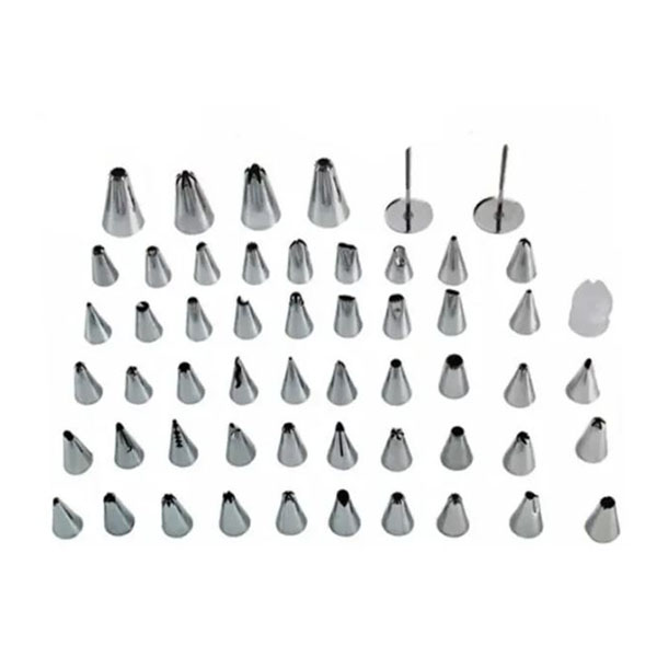 Aleissi 55pz Juego de Duyas para Reposteria, Pastel, Fondant y Decoracion