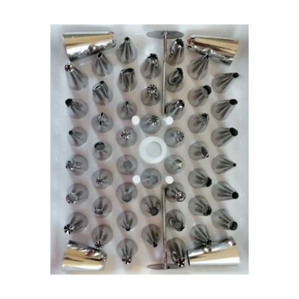 Aleissi 55pz Juego de Duyas para Reposteria, Pastel, Fondant y Decoracion