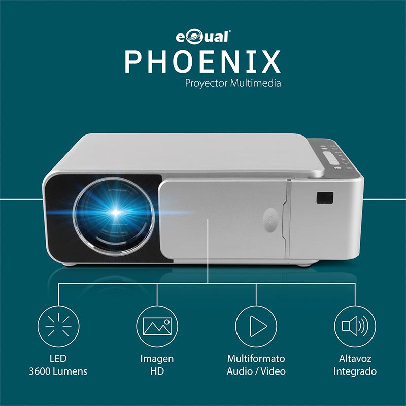 Proyector Alta Definicion Cine Hasta 1080p Hdmi Vga Usb Av