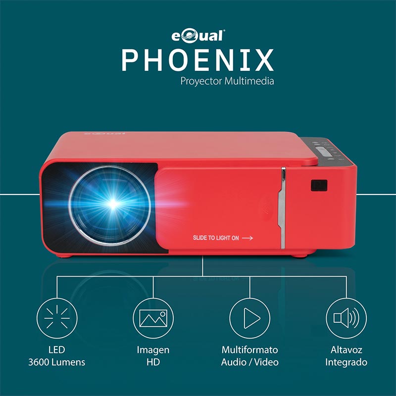 Proyector Alta Definicion Cine Hasta 1080p Hdmi Vga Usb Av