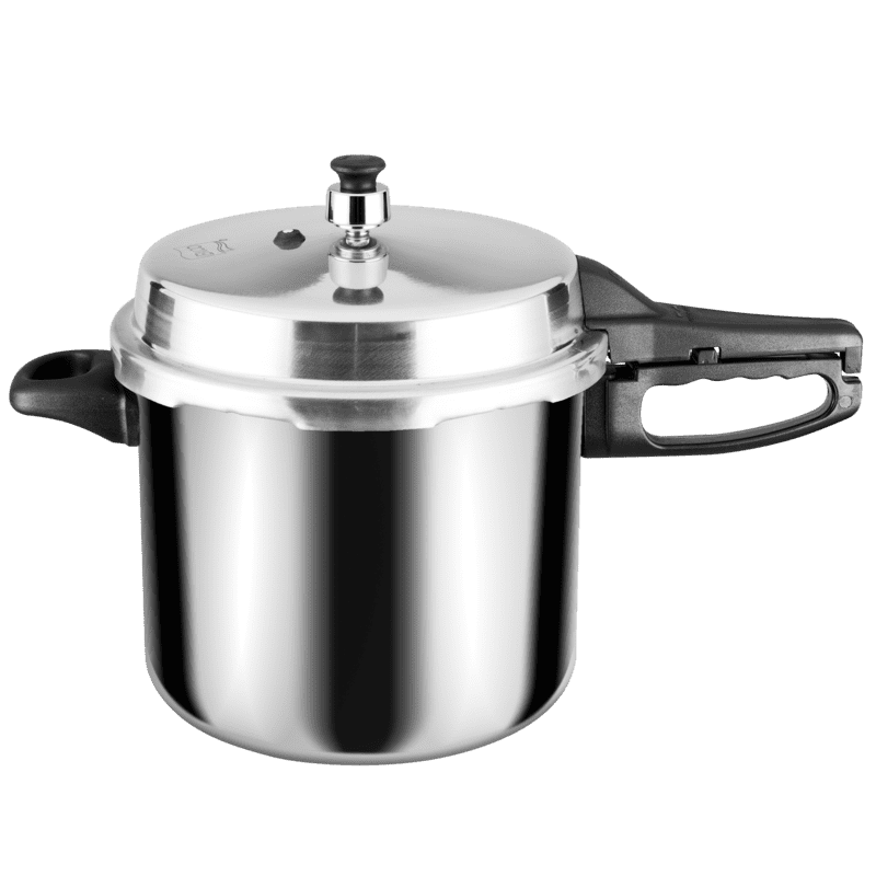 Olla Express® Clásica de 8 litros Ekco Classic de Aluminio Color Plata con 5 Sistemas de seguridad