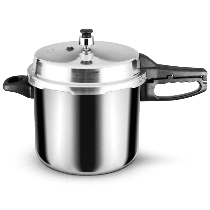 Olla Express® Clásica de 8 litros Ekco Classic de Aluminio Color Plata con 5 Sistemas de seguridad