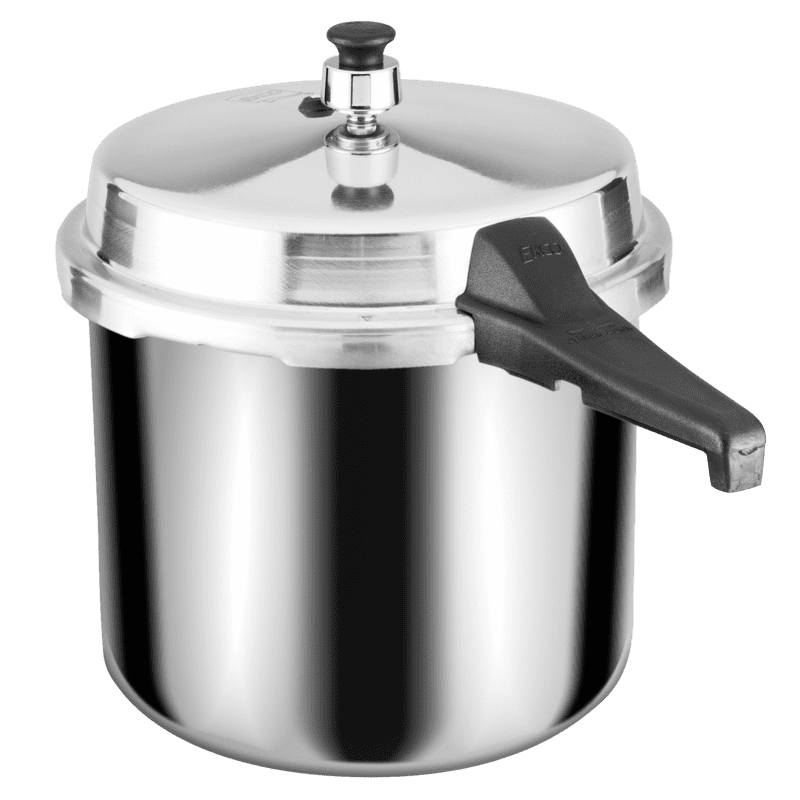 Olla Express® Clásica de 8 litros Ekco Classic de Aluminio Color Plata con 5 Sistemas de seguridad