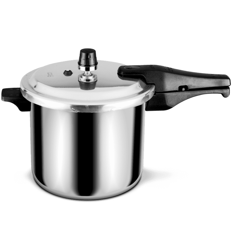 Olla Express® Clásica de 6 litros Ekco Classic de Aluminio Color Plata con 5 Sistemas de seguridad