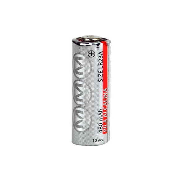 Pila Alcalina de Dispositivos Portátiles 23A LR23A 12Vcc 480 mAh / Master / 23A