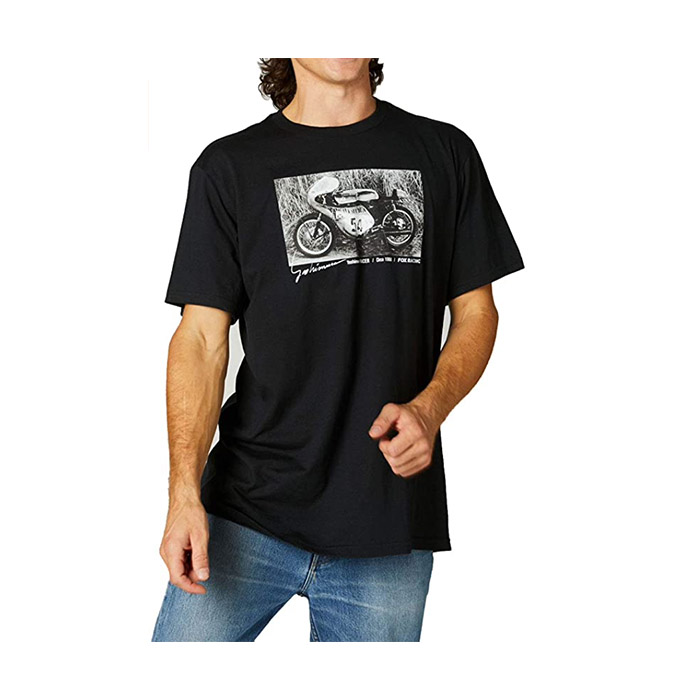 Fox Camiseta de manga corta para hombre Yoshimura Racer Profile Basic - Talla L