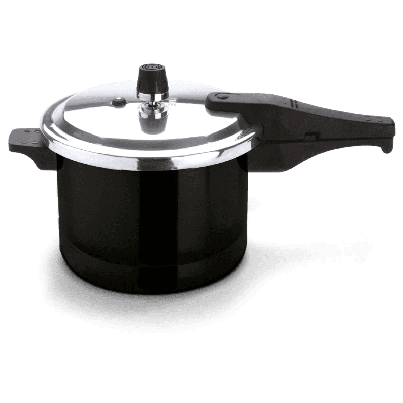 Olla Express® Masterchef de 6 Litros Negra de Aluminio