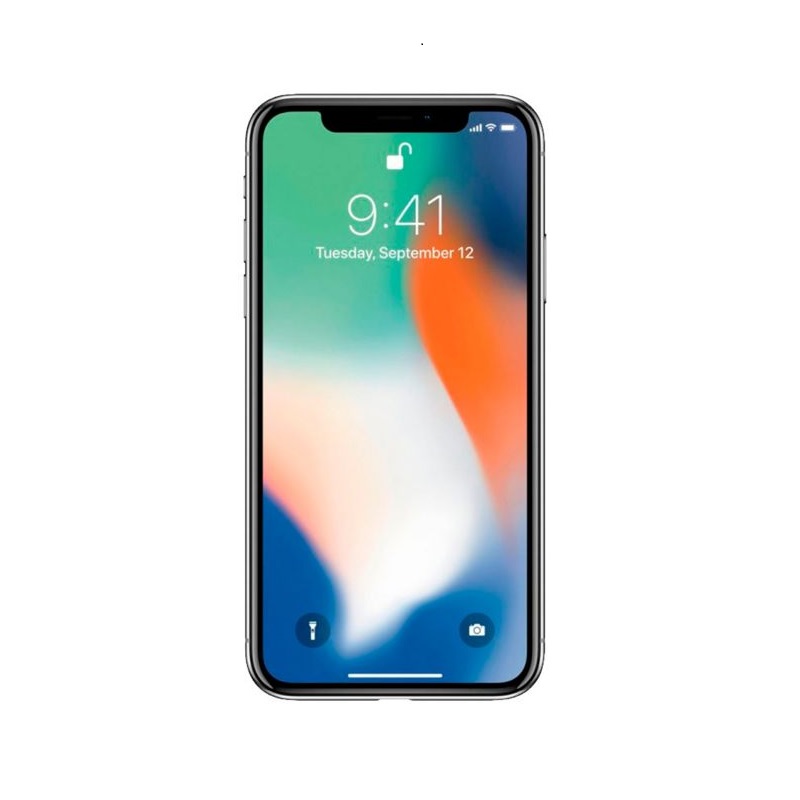 Celular Iphone X A1901 64GB 5.8" HD Plata.