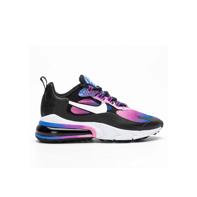 TENIS NIKE AIR MAX 270 REACT SE NEGRO-VIOLETA PARA MUJER BV3387-400