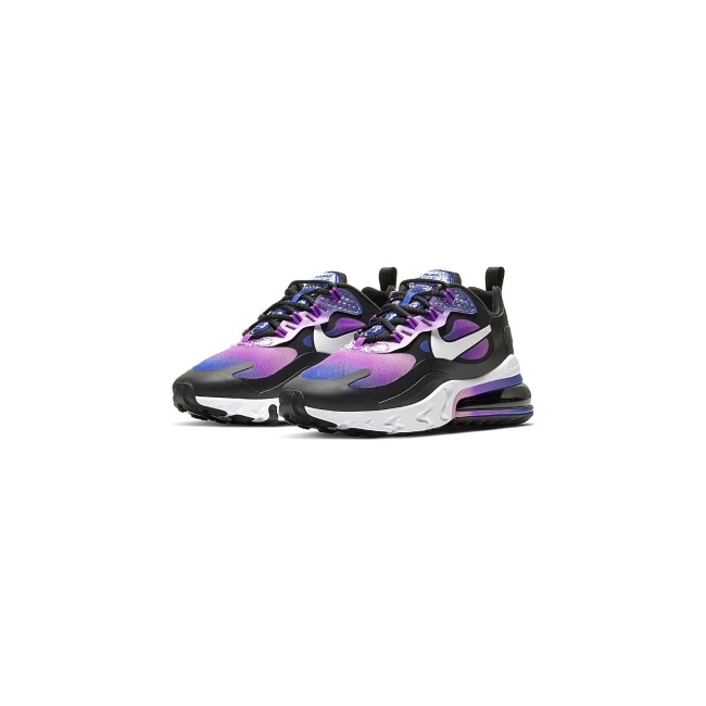 TENIS NIKE AIR MAX 270 REACT SE NEGRO-VIOLETA PARA MUJER BV3387-400