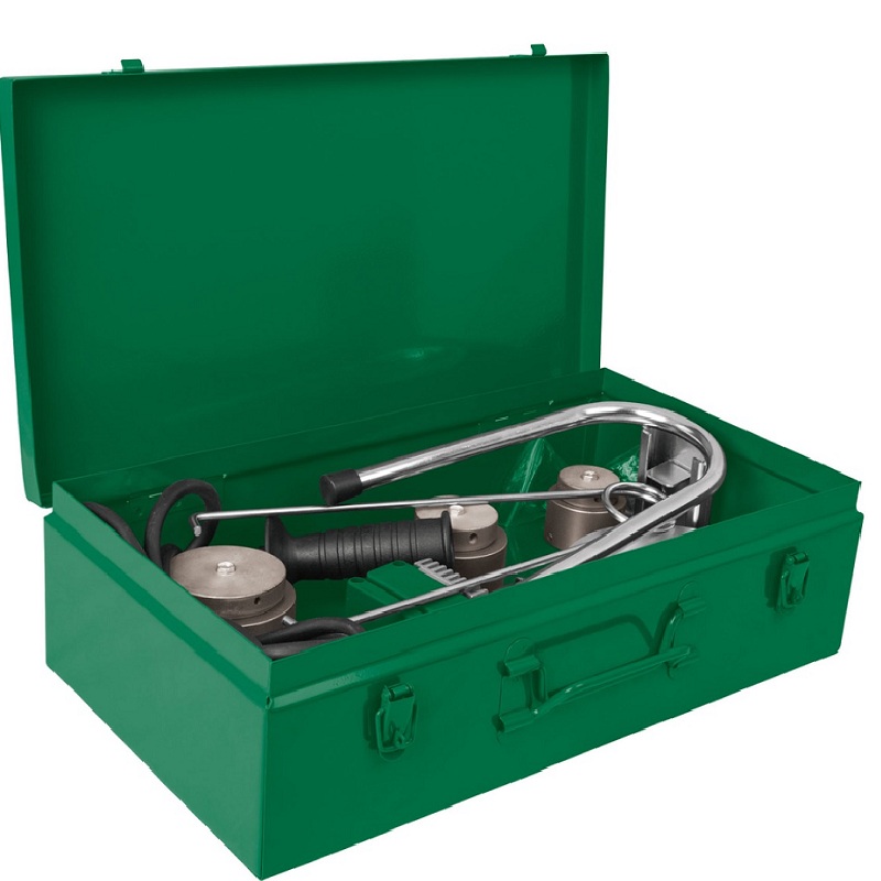 TERMOFUSORA PPR TUBO PLUS TUBERIA  1,000 W CON DADOS DE 40, 50 , Y 63 MM 