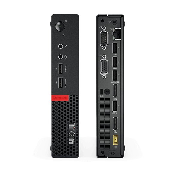 CPU Lenovo ThinkCentre M710q Tiny - Intel Core i3-6100T, 8GB Ram, 500GB Disco Duro- Windows 10 Pro- Equipo Clase B, Reacondicionado.