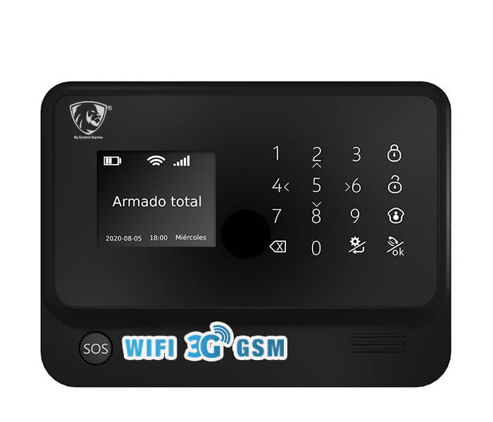 Wifi Alarma 3g Gsm Kit 4 Seguridad Vecinal Inalambrica Casa