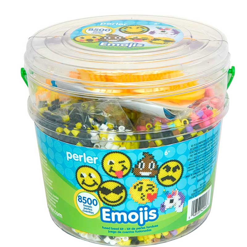 Perler Beads Cubeta Emoji