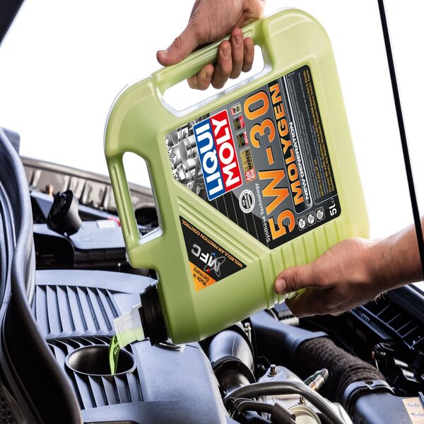 Aceite sintético LIQUI MOLY Molygen 5W30. con anti-friccionante Tungsteno, para motores a gasolina y Diesel