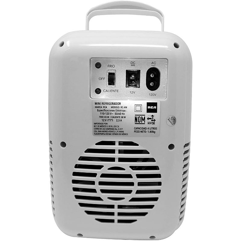 MINI REFRIGERADOR RCA BLANCO RC-4W
