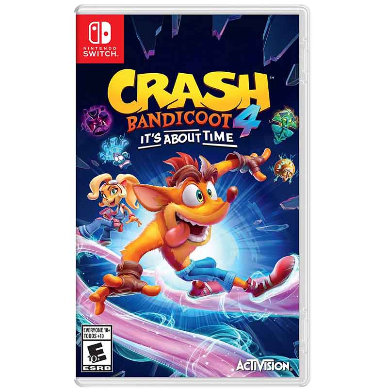Nintendo Switch Juego Crash Bandicoot 4 Its About Time