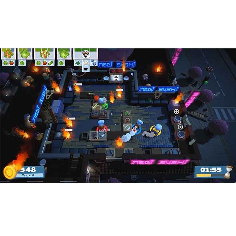 Nintendo Switch Videojuego Overcooked 2