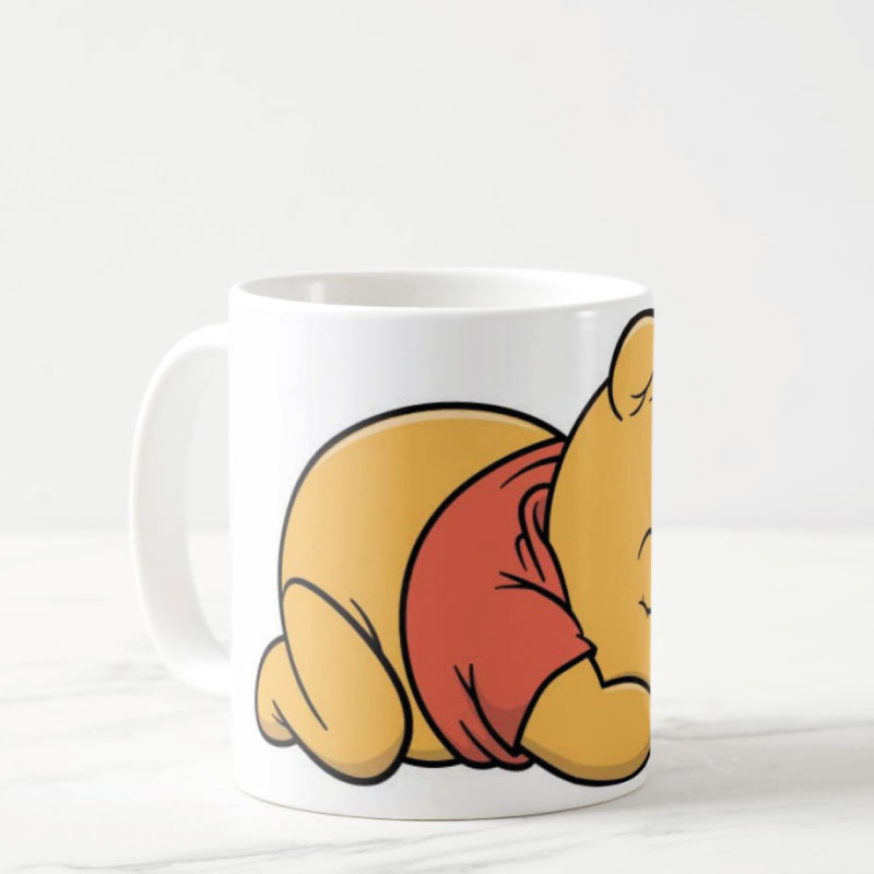 WINNIE THE POOH DURMIENDO, TAZA DE CERAMICA 11OZ. WINNIE THE POOH SLEEPING