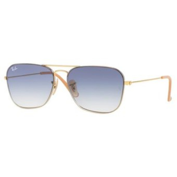 Lentes Ray-Ban RB3603 001/19 - Azul, Dorado