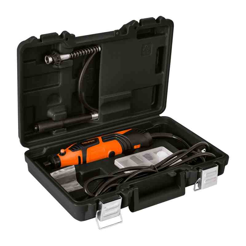 Mini Taladro Multiusos Con Accesorios Y Estuche Moto Tool 