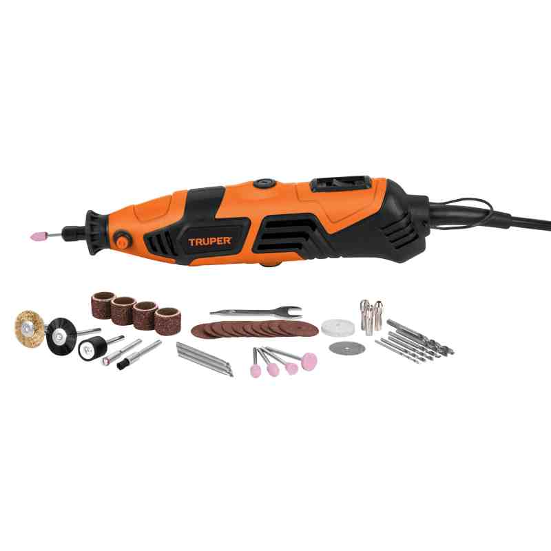Mini Taladro Multiusos Con Accesorios Y Estuche Moto Tool 