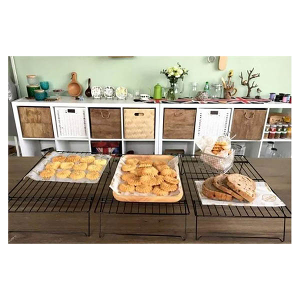 Aleissi Rejilla Enfriadora Tres Chariola Galletas Pastel Reposteria
