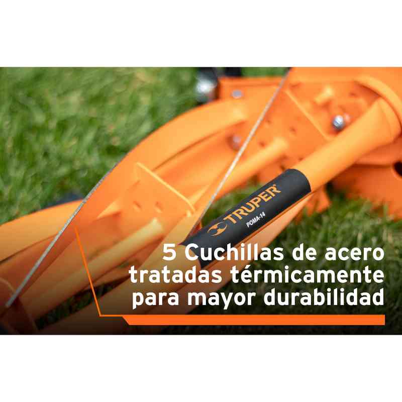 Cortadora De Pasto Podadora Manual De 14  Doble Traccion