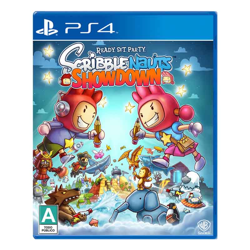 Ps4 Juego Scribblenauts Showdown Con PlayStation 4