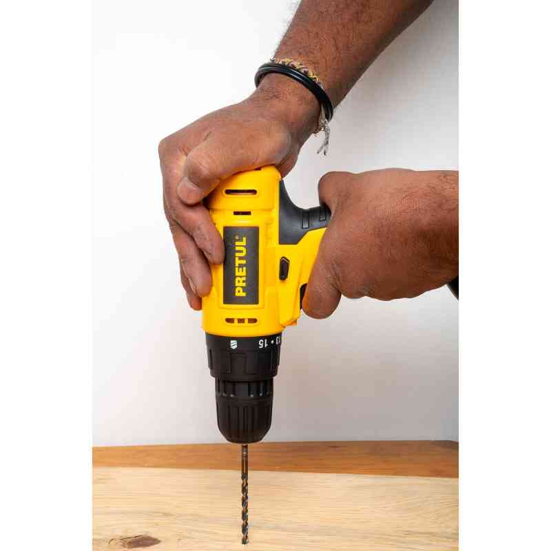Taladro Atornillador Pretul Inalambrico 12v Desarmador