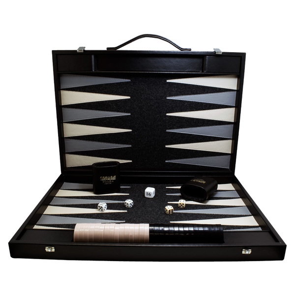 Backgammon Profesional Interior de Paño Frengie - Novelty