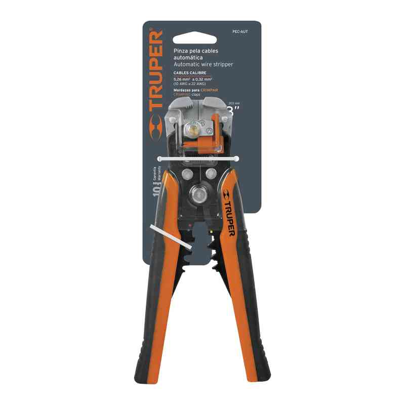Pinzas Pelacable Automaticas Pelador De Cable Truper