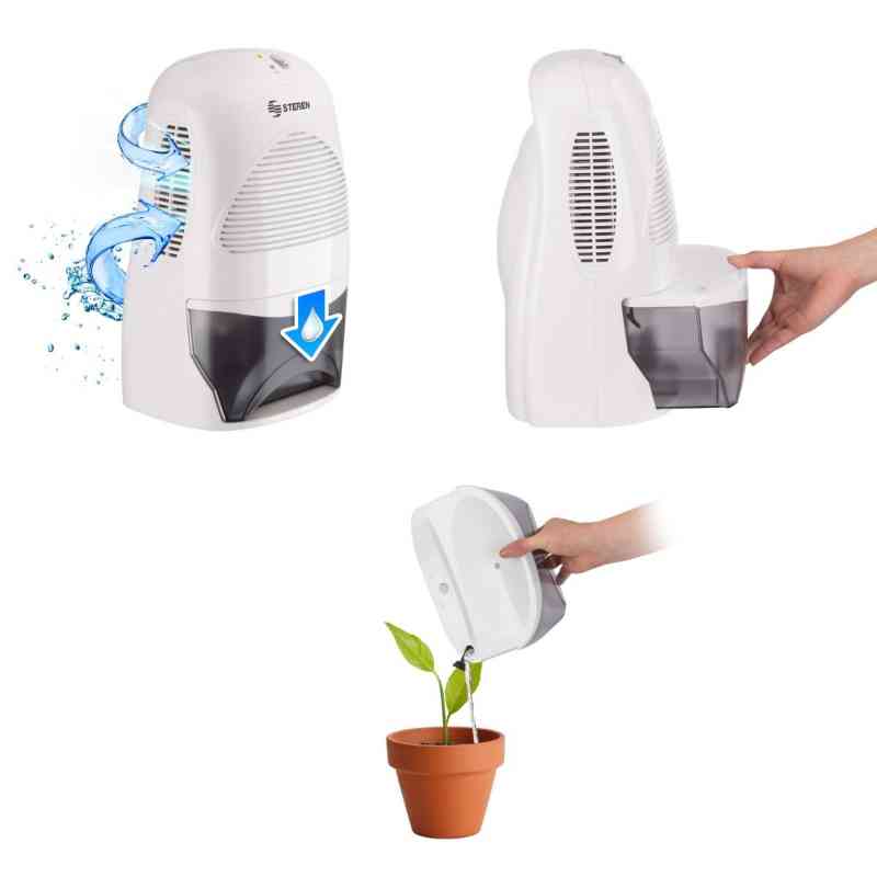 Deshumidificador Electrónico Tanque De 2 L Eliminar Humedad