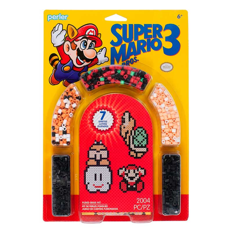 Hama Beads de Super Mario • Consola y Tablero