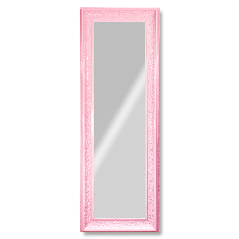 Espejo Cuerpo Completo Color Rosa Estilo Pop Art Juvenil
