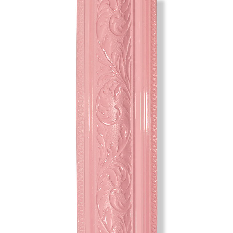 Espejo Cuerpo Completo Color Rosa Estilo Pop Art Juvenil