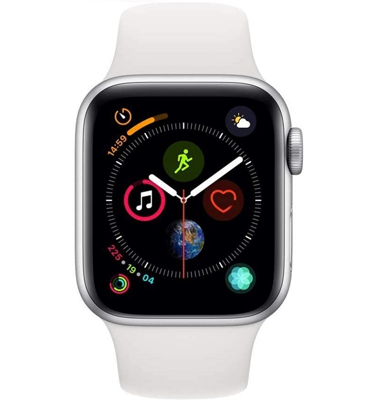 Reloj Inteligente Apple Watch Series 4 (GPS, 40mm) Caja de Aluminio Plata - (Reacondicionado Grado A).