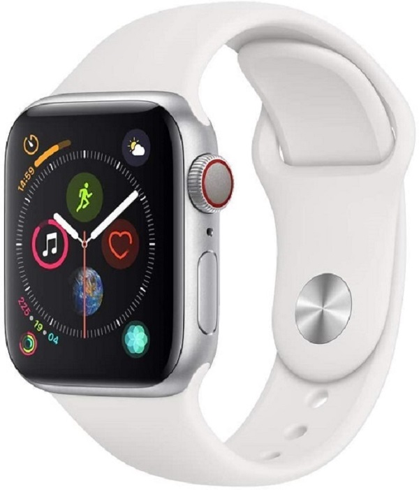 Reloj Inteligente Apple Watch Series 4 (GPS, 44mm) Caja de Aluminio Plata - (Reacondicionado Grado A).