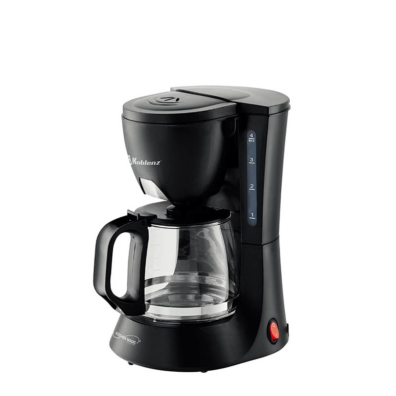 Cafetera Personal Koblenz CKM-204 N 4 Tazas 