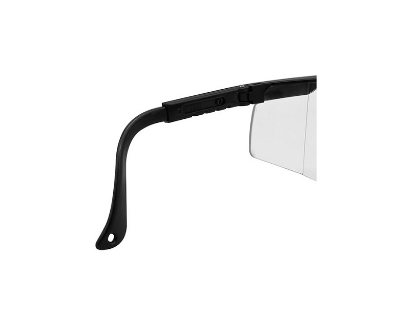 Knova Lentes de seguridad mica transparente fabricados en policarbonato para uso en taller, construcciones y reparaciones domésticas