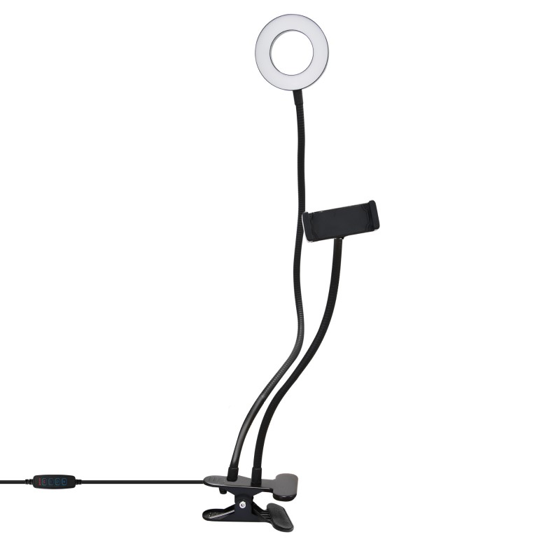 Aro de Luz Led Selfie con Pinza, Fussion LPI-002