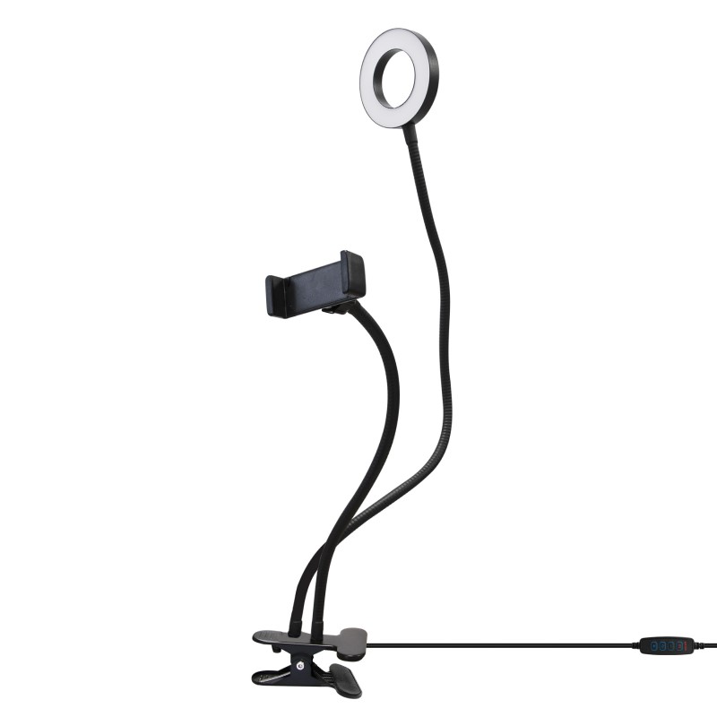Aro de Luz Led Selfie con Pinza, Fussion LPI-002