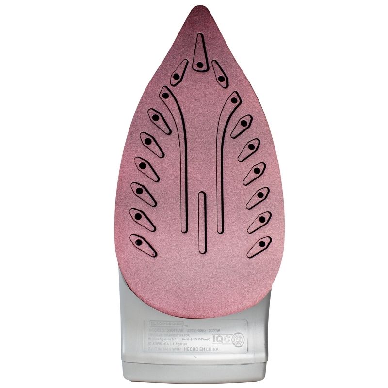 Plancha Ropa C/ Suela Titanio Y Vapor Vertical Black+ Decker