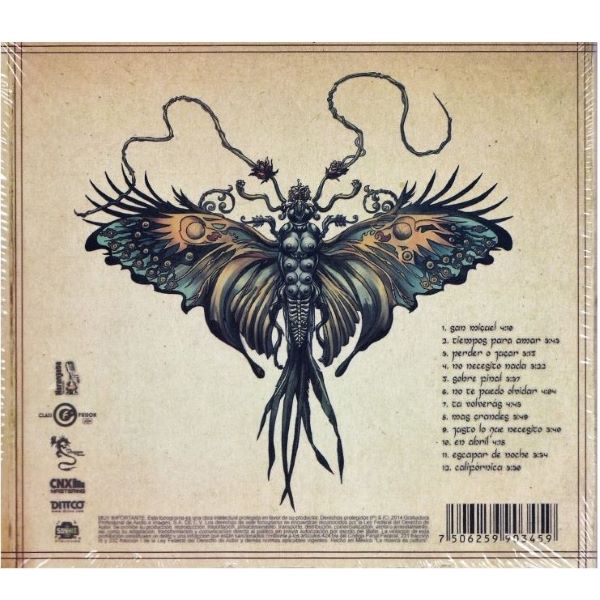 CD La Gusana Ciega ~ Monarca