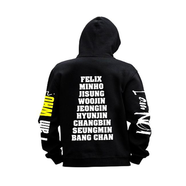 Sudadera Stray Kids I Am Who I Am Not Nombres De Integrantes